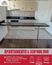 APARTAMENTO 74 M2 EDIFICIO RIO PARQUE BARRIO PRIMERO DE MAYO PAIPA-BOYACÁ
