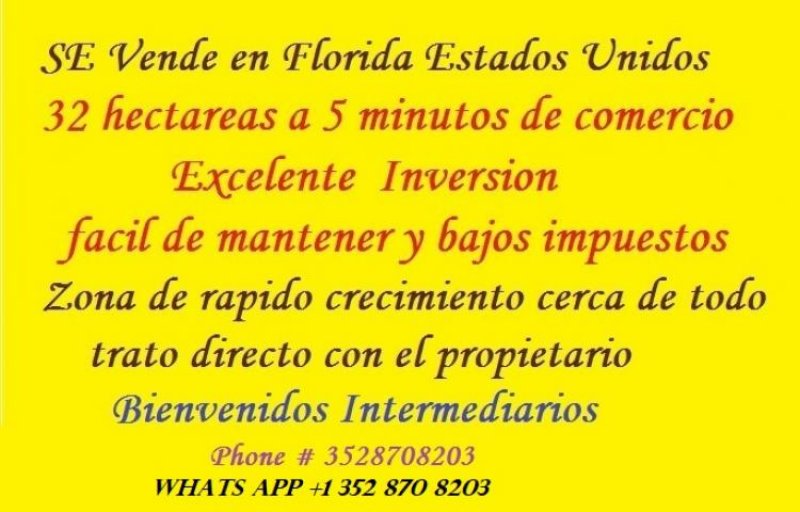 Lote en Venta en JONESVILLE GAINESVILLE FLORIDA ESTADOS UNIDOS, Antioquia