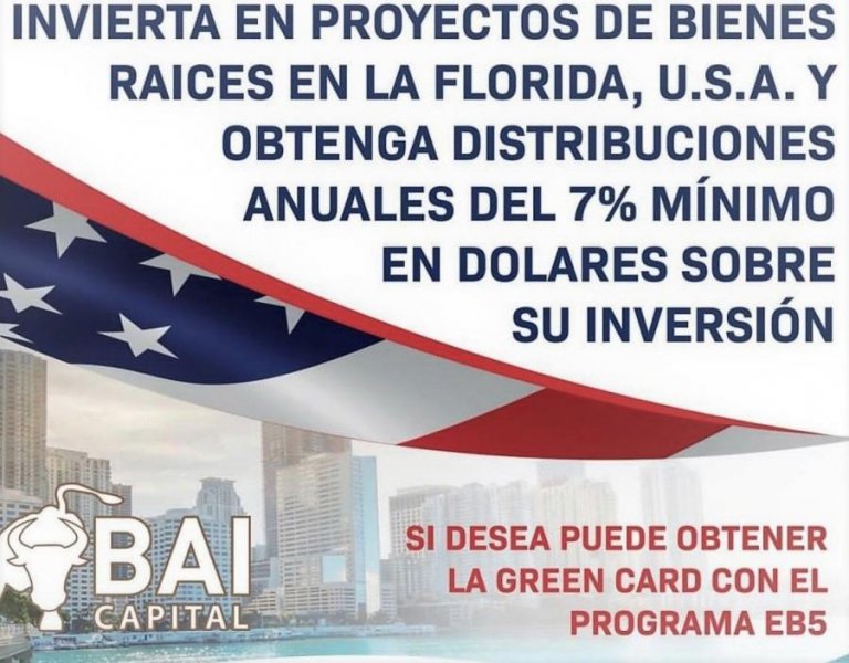 Proyectos para inversión inmobiliaria en La Florida USA
