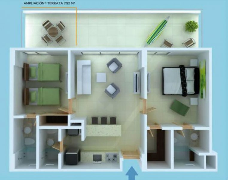 Foto Apartamento en Venta en Cartagena, Bolívar - $ 405.000.000 - APV76332 - BienesOnLine