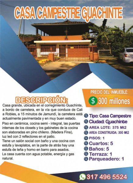 Foto Casa en Venta en JAMUNDI, Jamundí, Valle del Cauca - $ 300.000.000 - CAV180237 - BienesOnLine