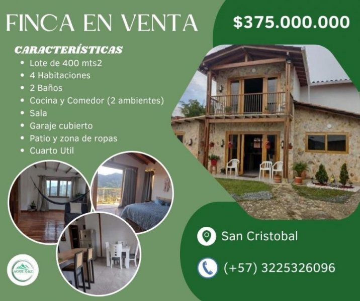 Finca en Venta en VEREDA EL LLANO SAN CRISTOBAL, Antioquia