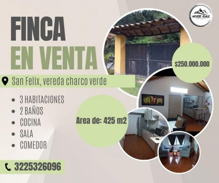 Finca en Venta en San felix Bello, Antioquia